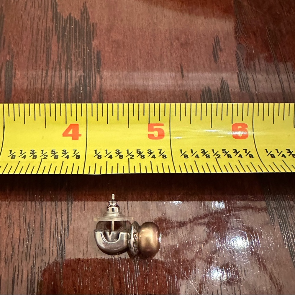 Brighton Two-Tone Post Earrings. - image 6